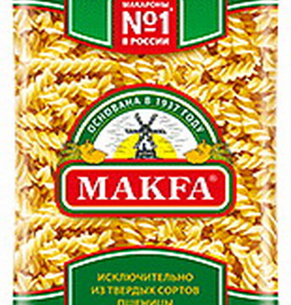 Макаронные изделия Макфа Спирали грА в/с 400г