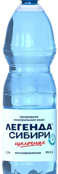 Вода Легенда Сибири минеральная негазированная 1.5л