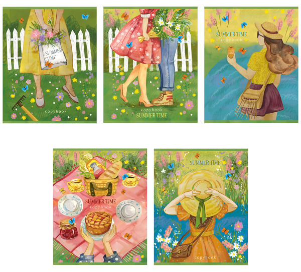 Тетрадь Academy Style в клетку А5