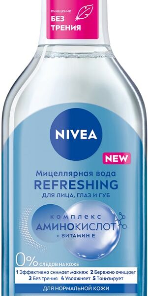 Мицеллярная вода NIVEA MicellAIR Дыхание кожи для нормальной и комбинированной 400мл