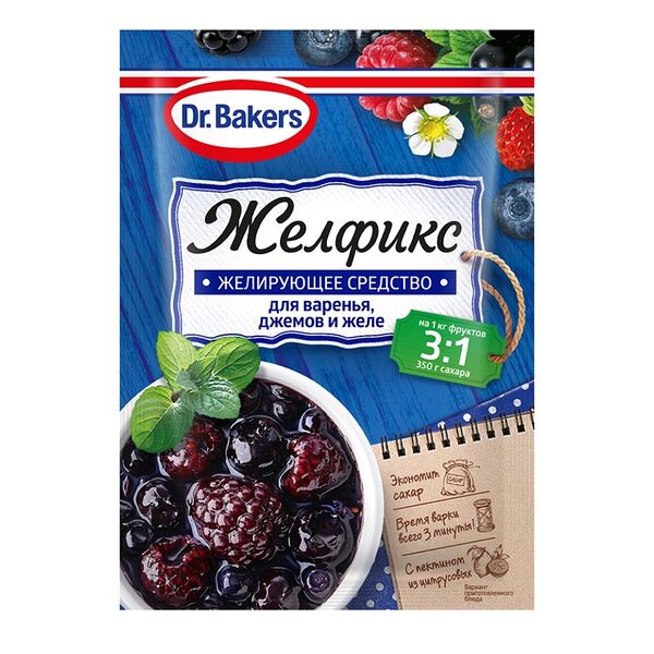 Заготовки Dr.Bakers Желфикс 3:1 домашние 25г