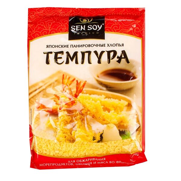 Японские панировочные хлопья Темпура ТМ Sen Soy (Cен Cой) 100 г