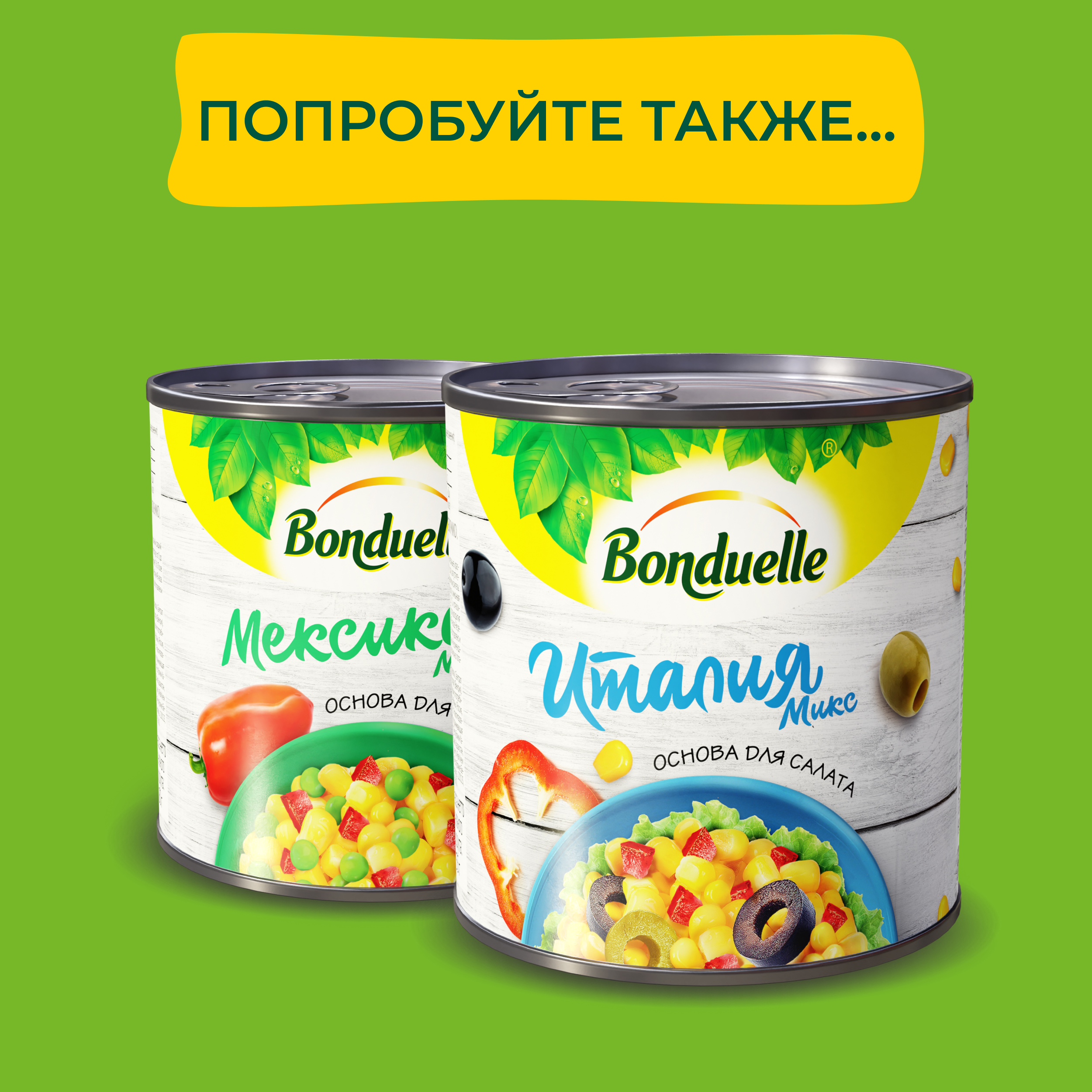 

Консервы овощные Bonduelle Чили микс, смесь для салата, 310 г