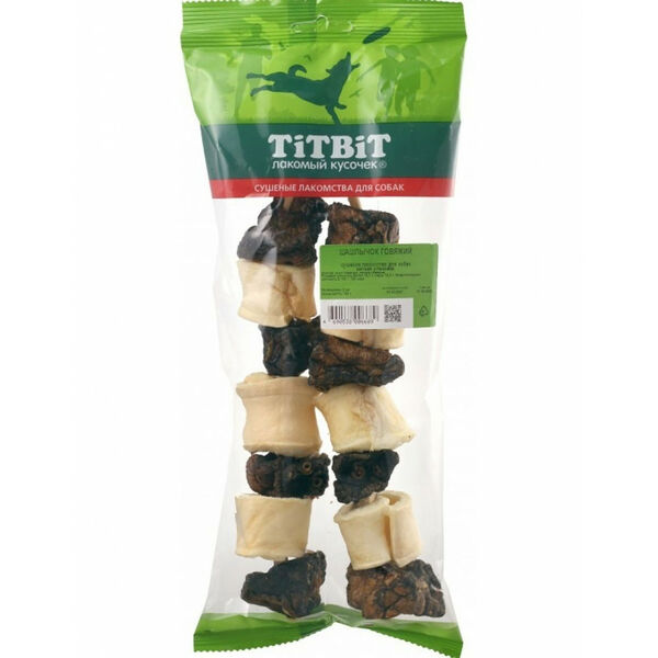 Шашлычок говяжий TiTBiT мягкая упаковка, говядина 126 г
