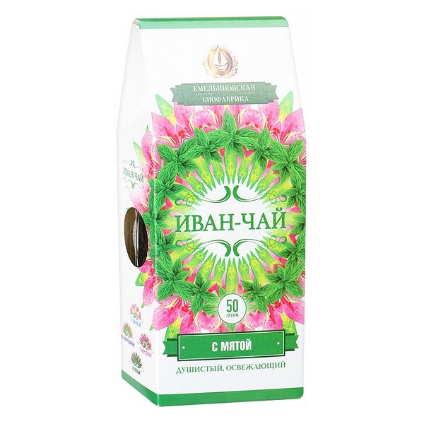 Напиток Емельяновская Биофабрика Иван-Чай с мятой