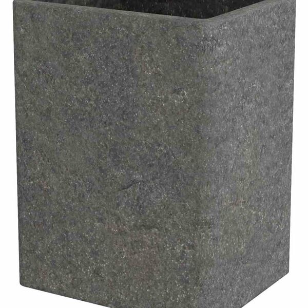 Стакан для ванной Fora FOR-STN44BL Stone black, 10,4×6,8×8,3 см