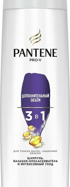 Шампунь бальзам-ополаскиватель Pantene Pro-V Объем 3в1 360мл