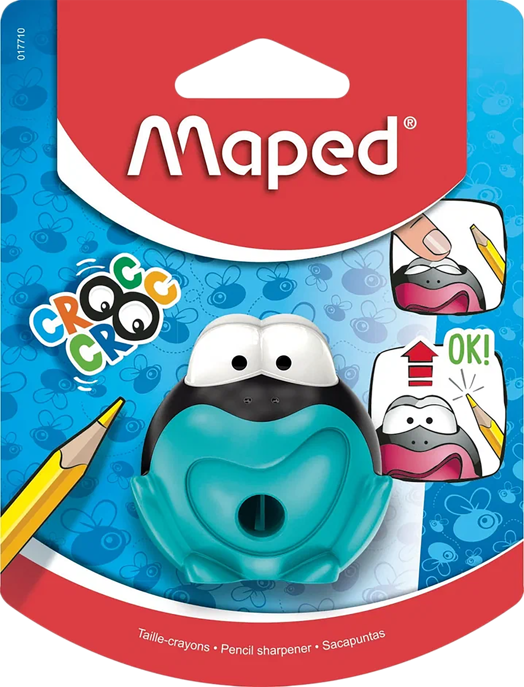 

Точилка MAPED Croc signal интерактивная, 1 отверстие, Арт. 017710