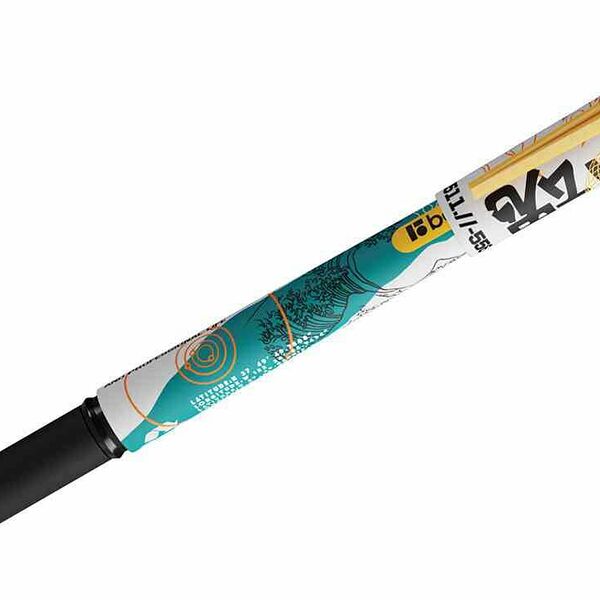 Ручка шариковая Berlingo Glyph цвет: синий дизайн в ассортименте, 0,7 мм