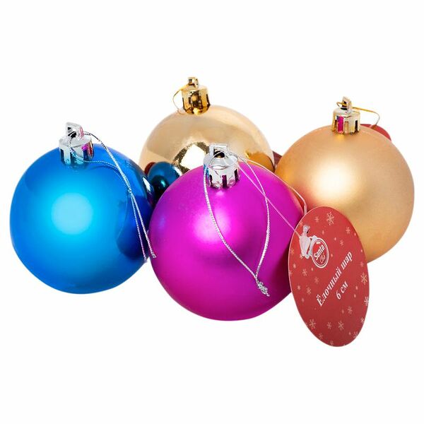 Шар ёлочный 6см SP6001-01