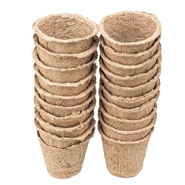 Торфяные горшочки 60х60 мм, 20шт