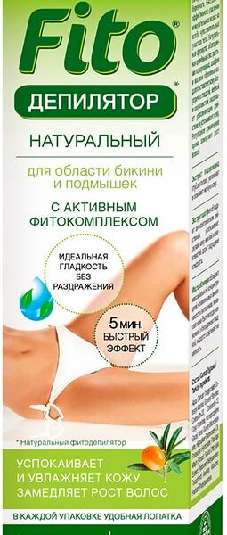Депилятор Fito Натуральный с активным фитокомплексом 100мл