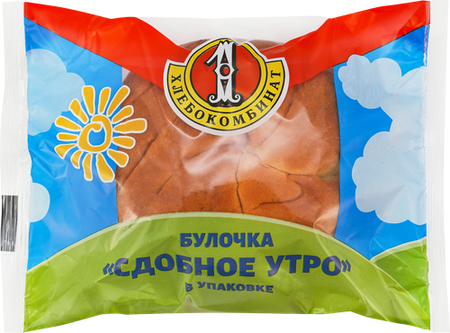 

Булочка сдобная Первый хлебокомбинат Сдобное Утро 60 г