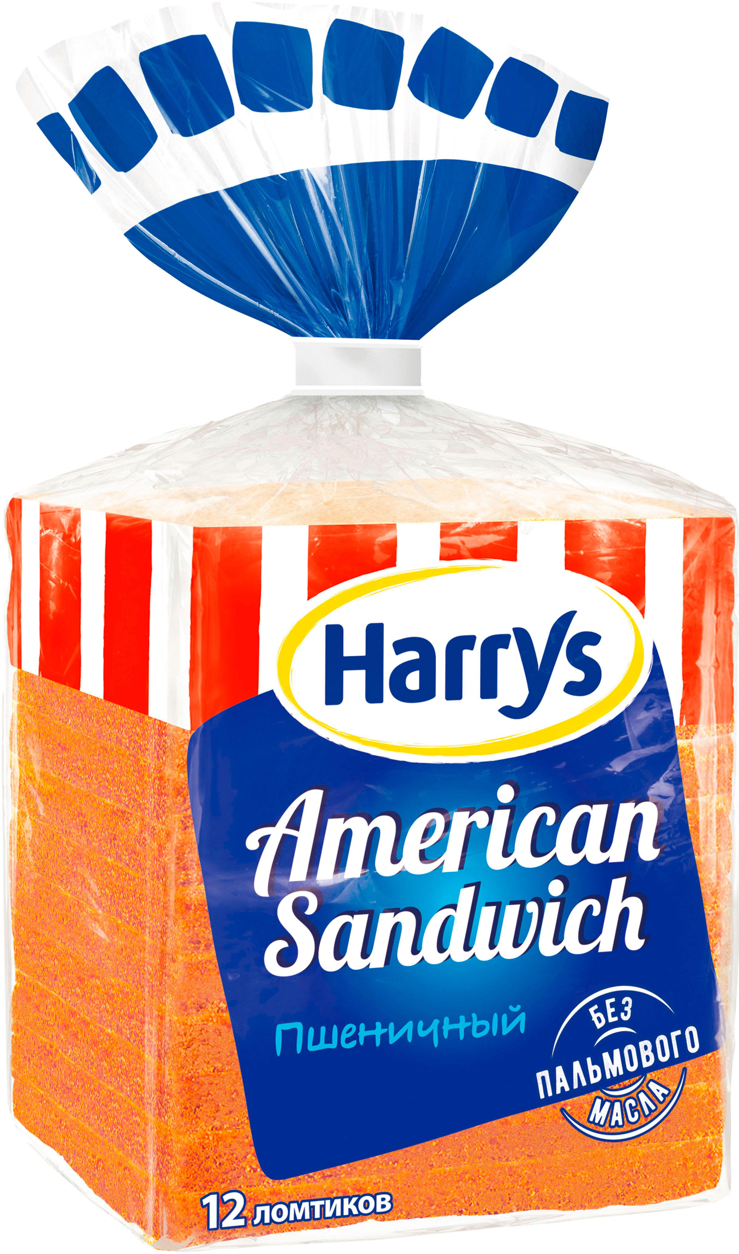 

Хлеб Harrys пшеничный