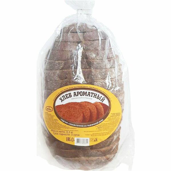 Хлеб Тобус Ароматный нарезка, 300 г