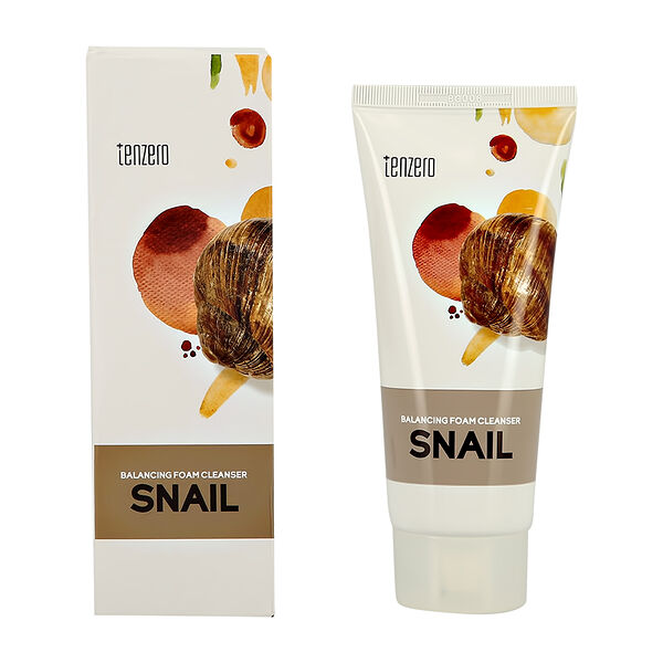 Пенка для умывания Tenzero с муцином улитки 100 мл