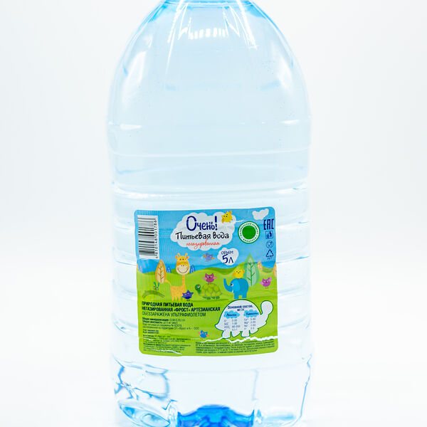 Вода пит. артезианская негаз. 5л ДП Очень!