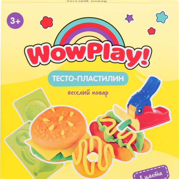 Набор для детской лепки Wow Play Веселый повар 