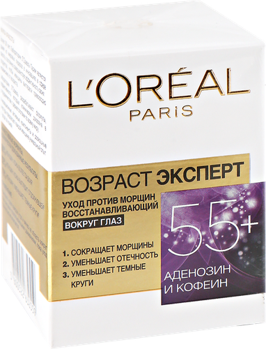

Ночной крем для лица L'Oreal Paris Возраст эксперт 55+ против морщин восстанавливающий 50 мл
