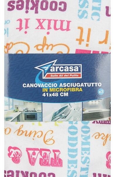 Полотенца Arcasa кухонные 41х48см в упаковке 3шт микрофибра Китай
