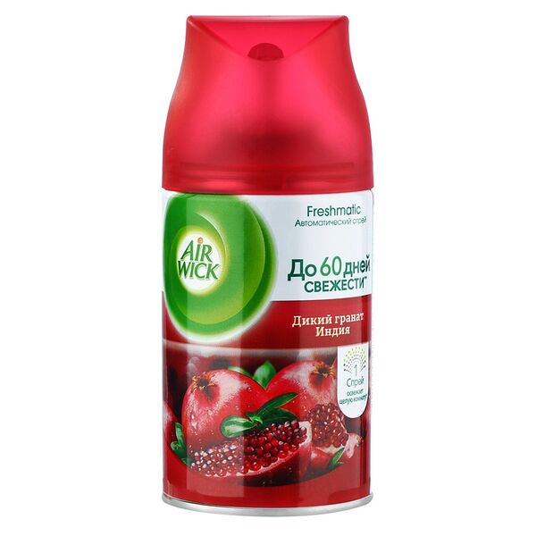 Освежитель воздуха Airwick дикий гранат, сменный балон