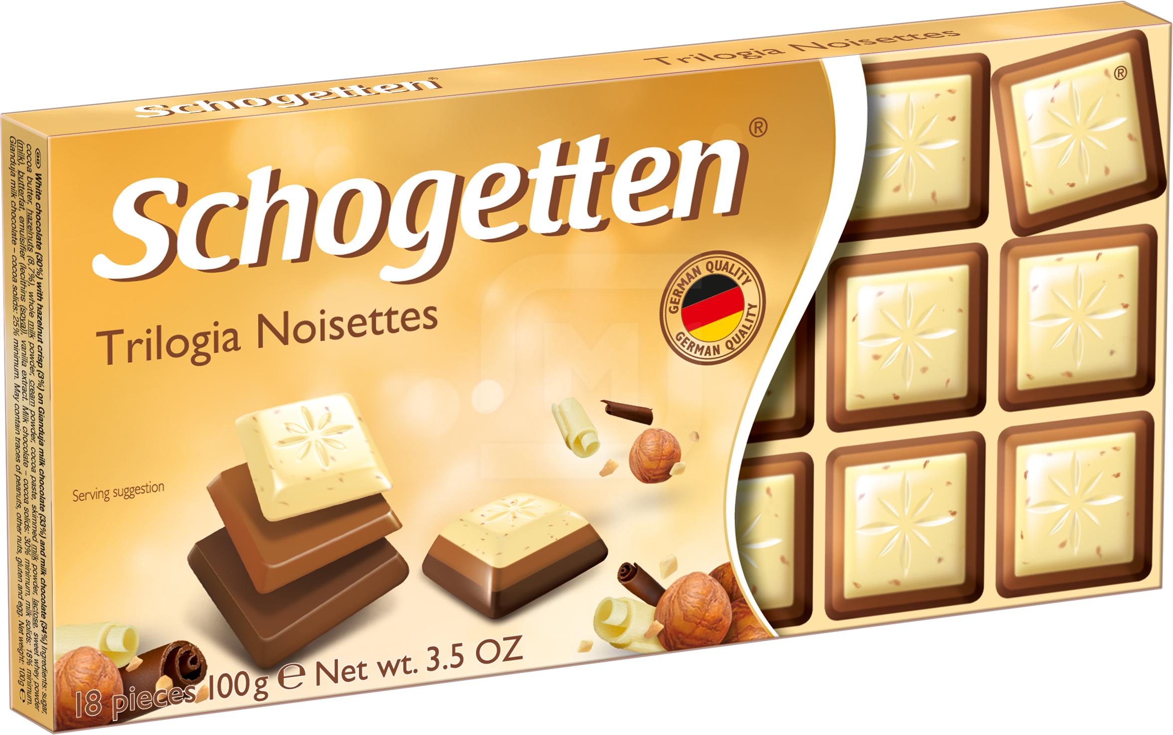 

Шоколад Schogetten Трилогия
