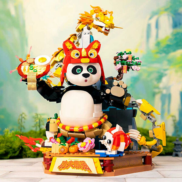 Конструктор Pantasy Kung Fu Panda 86504 Конструктор Кунг-фу Панда: Воин-дракон