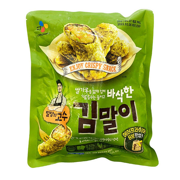 Рулет из водорослей с овощами и стеклянной лапшой CJ, 400 г