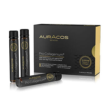 Коллаген морской жидкий Auracos Pro Collagenium вкус маракуйя 14 ампул 25мл Испания