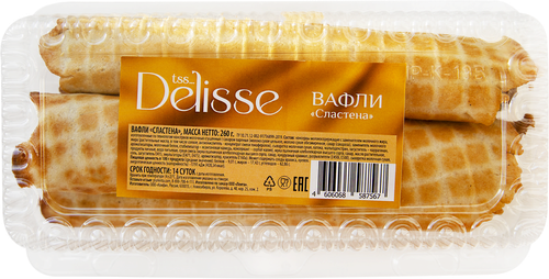 

Вафли Delisse Сластена, 260 г