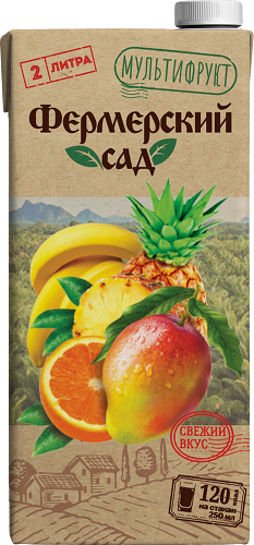 Нектар Фермерский Сад Мультифрукт 2 л