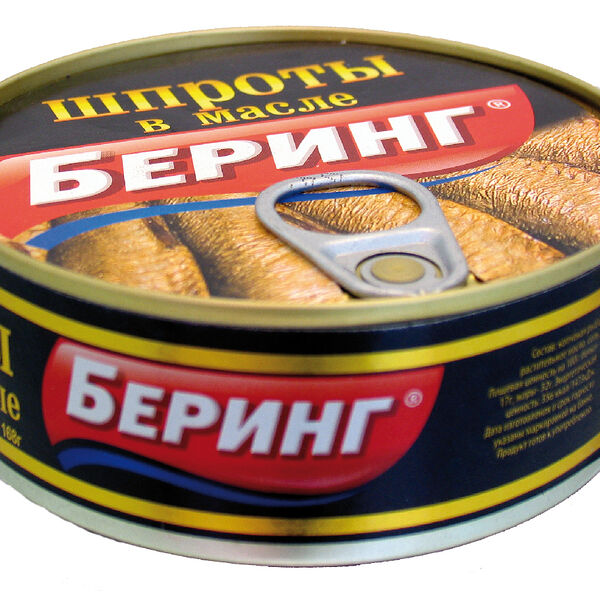 Шпроты Беринг крупные в масле