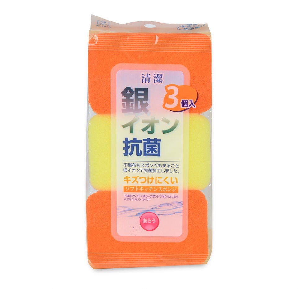 

Губка для мытья посуды KOKUBO, 3 шт
