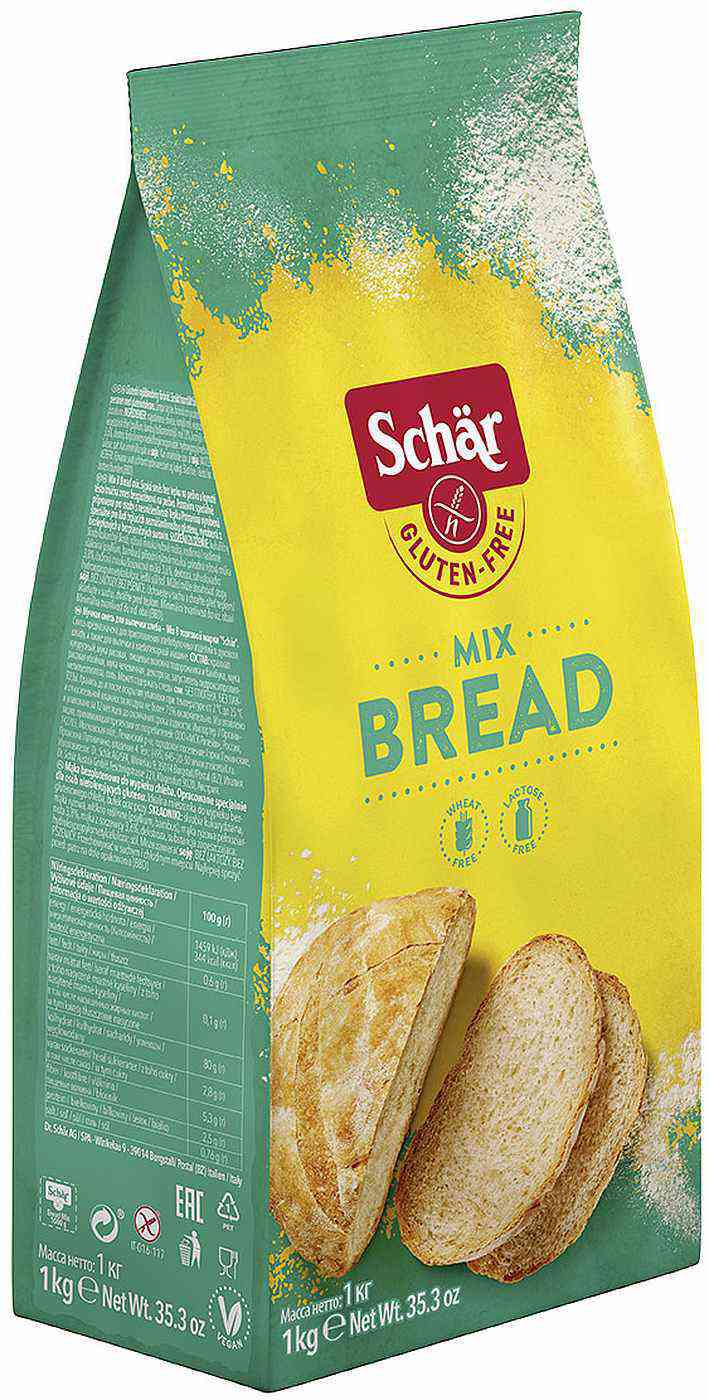 

Мучная смесь для выпечки хлеба Schar Mix B без глютена 1 кг