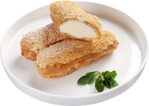 Набор пирожных Лента Fresh Эклер, в обсыпке, с масляным кремом 210г