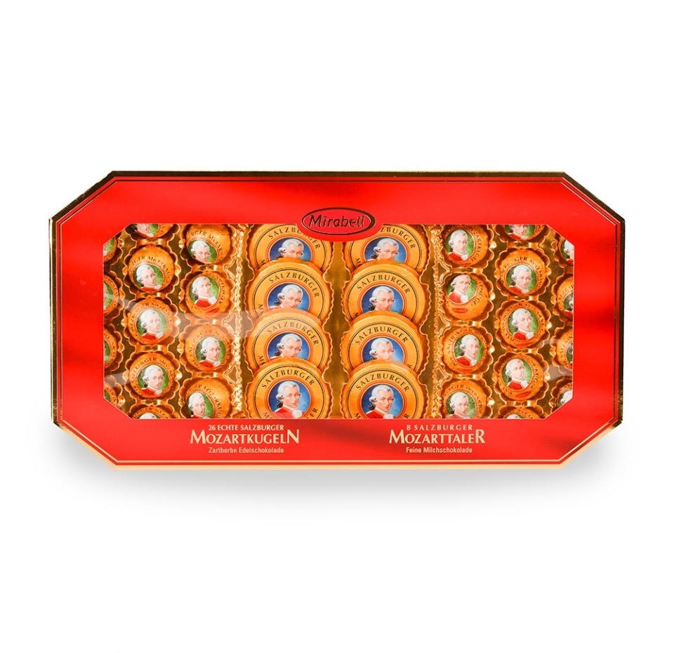 

Конфеты Mirabell Mozart Starbrook шоколадные 600 г