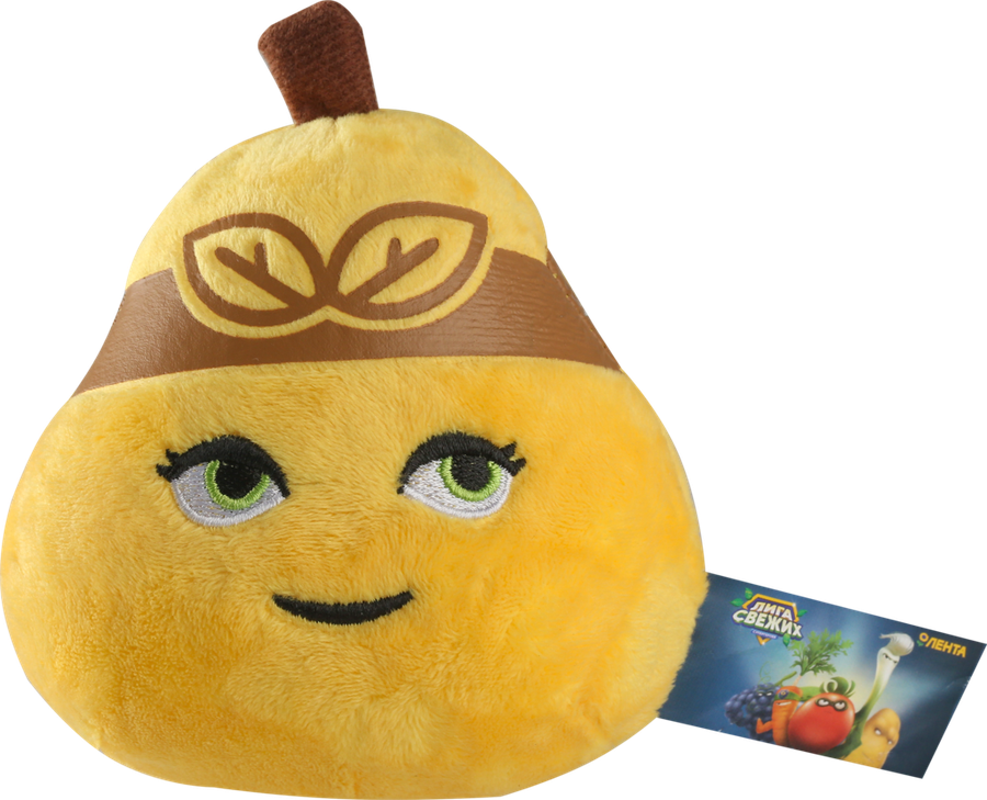 

Игрушка мягкая Лента Лига Свежих Супергероев Груша