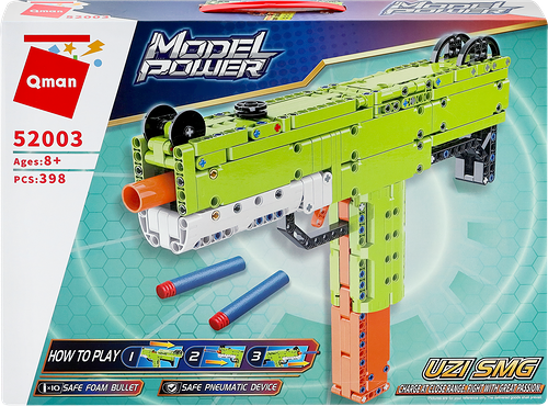 Конструктор Qman Автомат, 398 деталей, Арт. 52003
