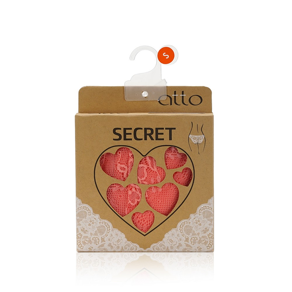Женские трусы - бразилиана Atto Secret , Коралловый , S
