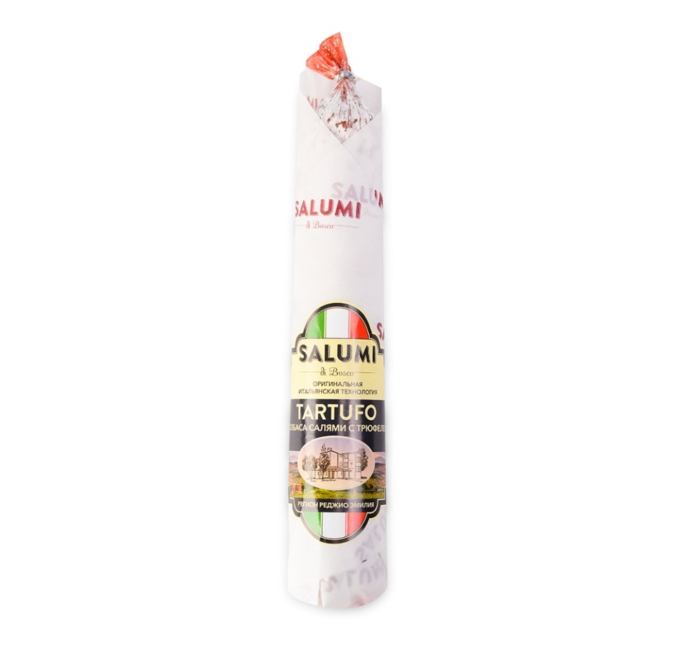 

Колбаса сыровяленая салями Salumi Di Bosco Tartufo с трюфелем полусухая 200 г