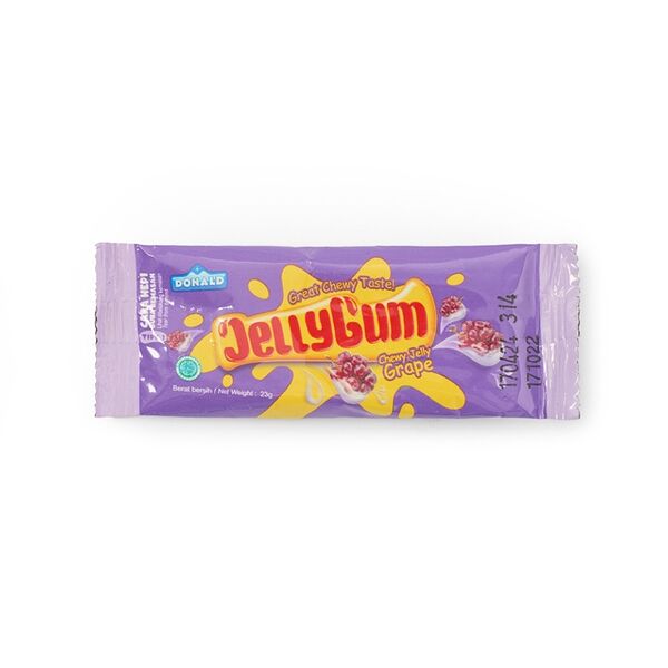 Желе жевательное конняку Donald Red box со вкусами виноград, клубника, личи 23г, Индонезия