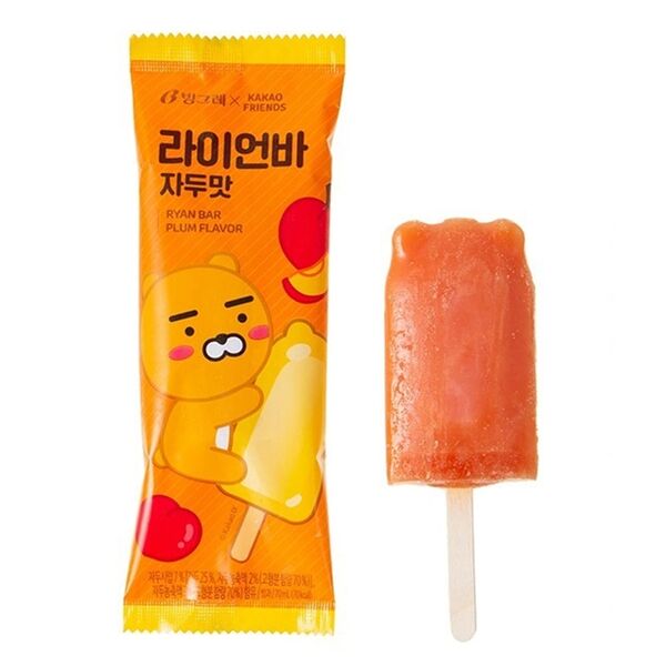 Эскимо Binggrae красная слива Республика Корея