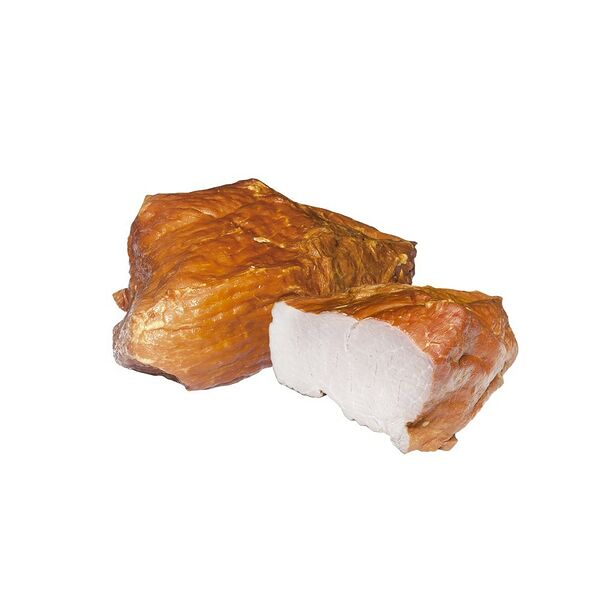 Продукт свин к/в Ветчина Беловежская (тазобедр часть) порц в/у Славянский МК