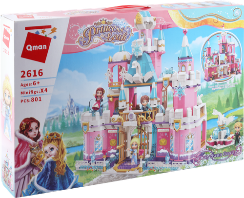 

Конструктор QMAN Замок, 801 деталь, Арт. 2616