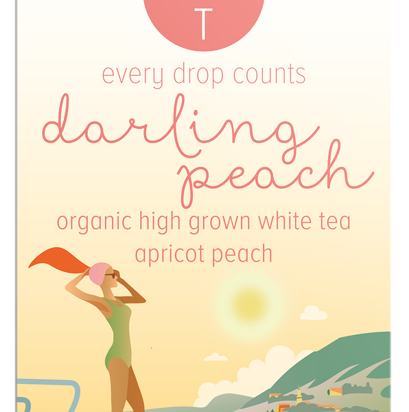 Чай Just T белый Darling Peach, 2 г x 20