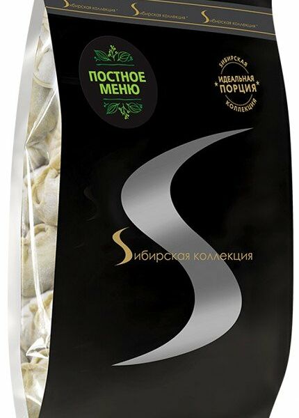 Вареники с картофелем и зеленью ТМ Sибирская (Сибирская) коллекция