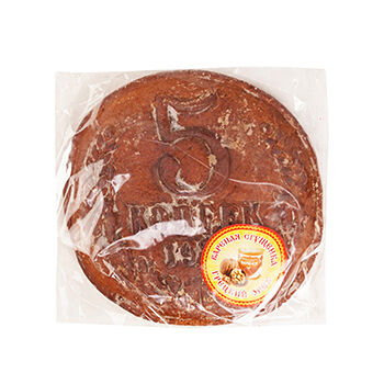 Пряник Покровский пряние с начинкой из вареной сгущенки и орехов 500г Россия