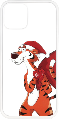 

Чехол для iPhone 5/5S/SE Тигр с мешком прозрачный