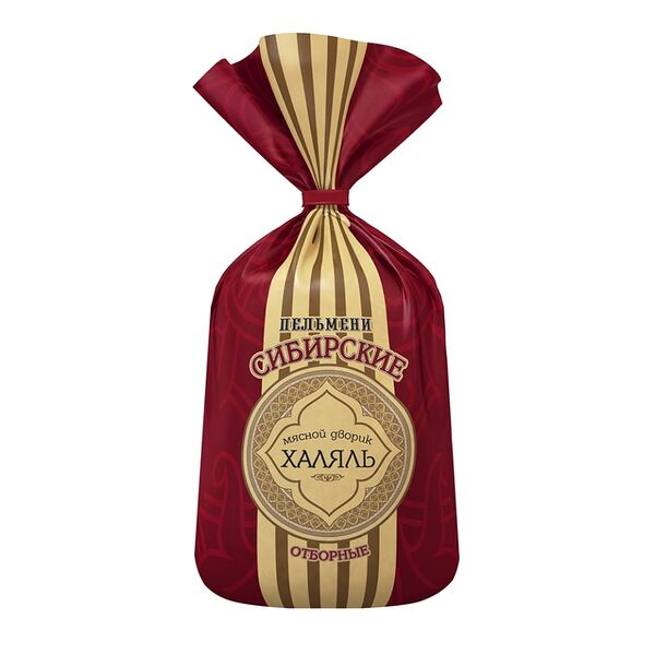 Пельмени Мясной Дворик Халяль Сибирские Отборные 800г