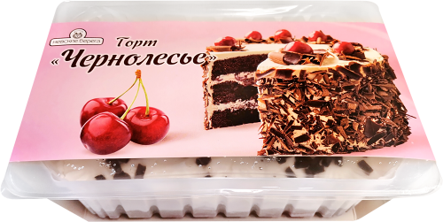 Торт Невские берега Чернолесье бисквитный 400 г